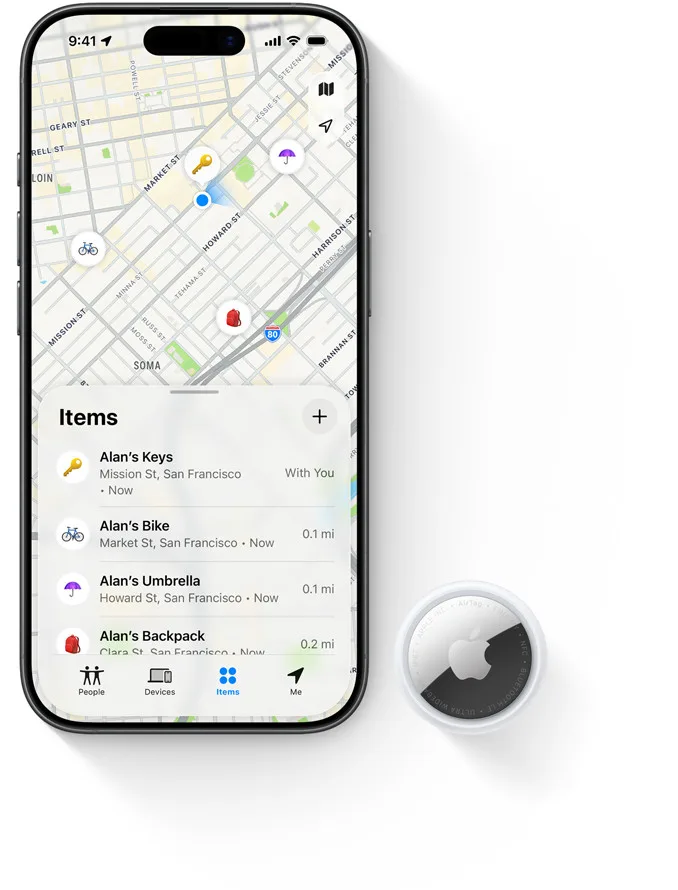 Balise Bluetooth Apple AirTag pour retrouver son chat
