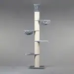 Arbre à chat RHRQuality Maine Coon Tower pour grand chat, gros troncs en sisal