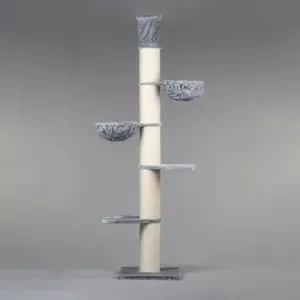 Arbre à chat RHRQuality Maine Coon Tower pour grand chat, gros troncs en sisal