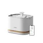 Fontaine à eau connectée PETLIBRO Dockstream 2 avec plateau en inox