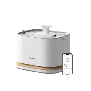 Fontaine à eau connectée PETLIBRO Dockstream 2 avec plateau en inox